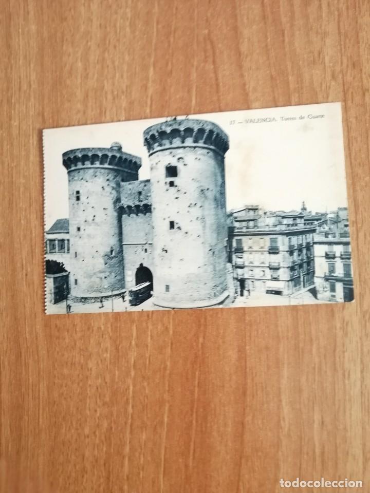 Postales: POSTAL VALENCIA TORRES DE CUARTE SIN CIRCULAR - Foto 1