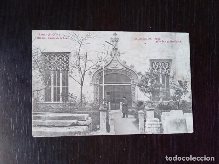 Postales: Valencia.Puerta de la Lonja. - Foto 1
