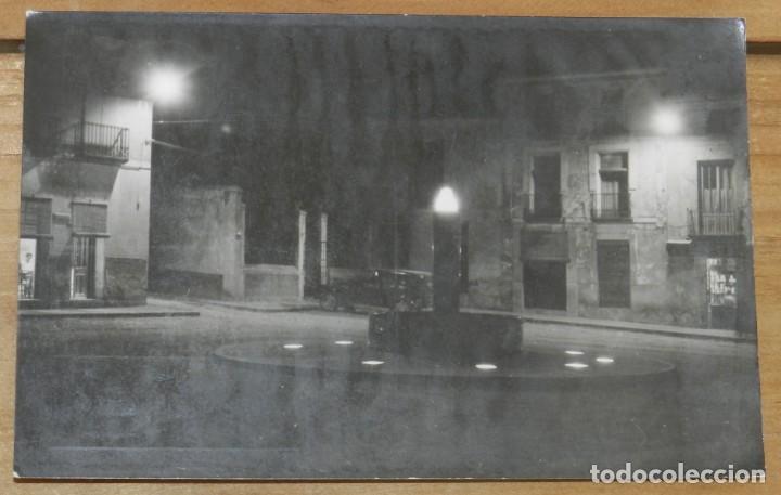 Postais: FOTO POSTAL DE PINOSO (ALICANTE) PLAZA DE ESPA&Ntilde;A, SIN CIRCULAR