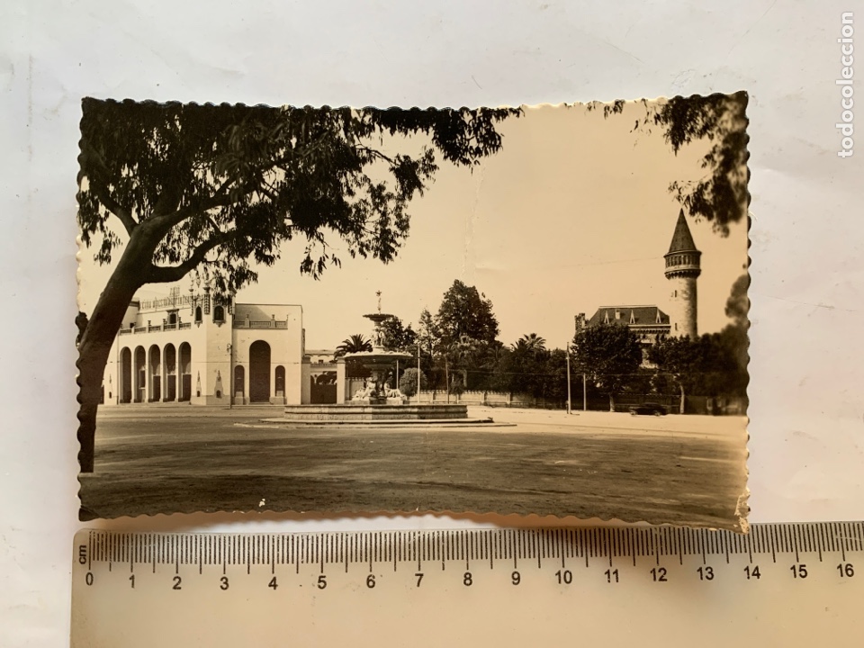 Postales: POSTAL. VALENCIA. PALACIO DE RIPALDA Y FERIA MUESTRARIO. EDICIONES GARC&Iacute;A GARRABELLA.
