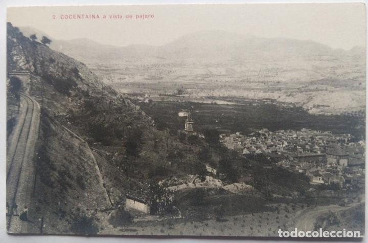 Postales: COCENTAINA A VISTA DE PAJARO - Foto 1