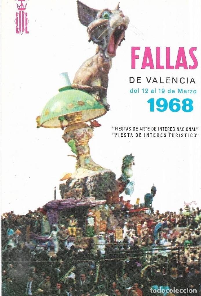 Postales: :::: FA275 - POSTAL - FALLAS DE VALENCIA 1968 - Foto 1