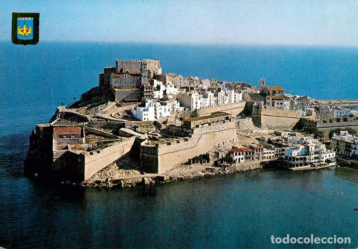 Cartes Postales: em1856 Pe&ntilde;iscola vista aerea 1970 escudo de oro n&ordm;45