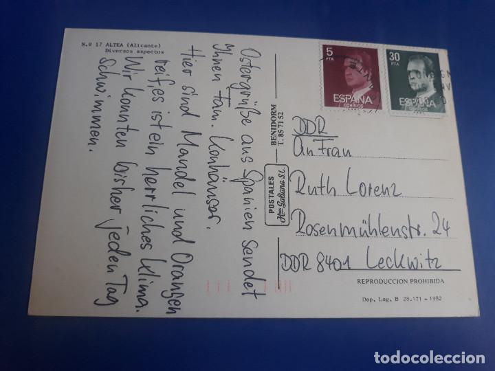 Postales: ALTEA - DIVERSOS ASPECTOS 1982 - Foto 2