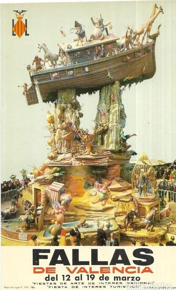 Postales: :::: C204 - POSTAL - FALLAS DE VALENCIA - Foto 1