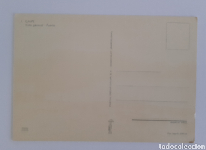 Postales: ANTIGUA POSTAL DE CALPE - Foto 2