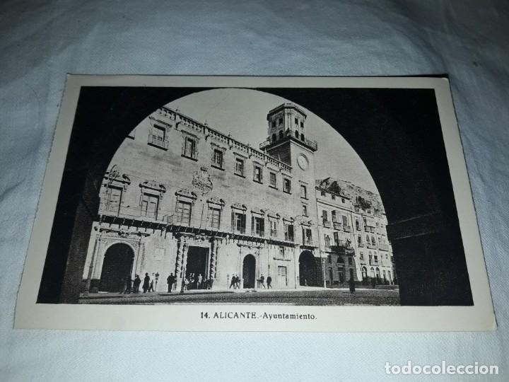 Postkarten: Antigua postal Alicantes Ayuntamiento N&ordm; 14 L. Roisin sin circular