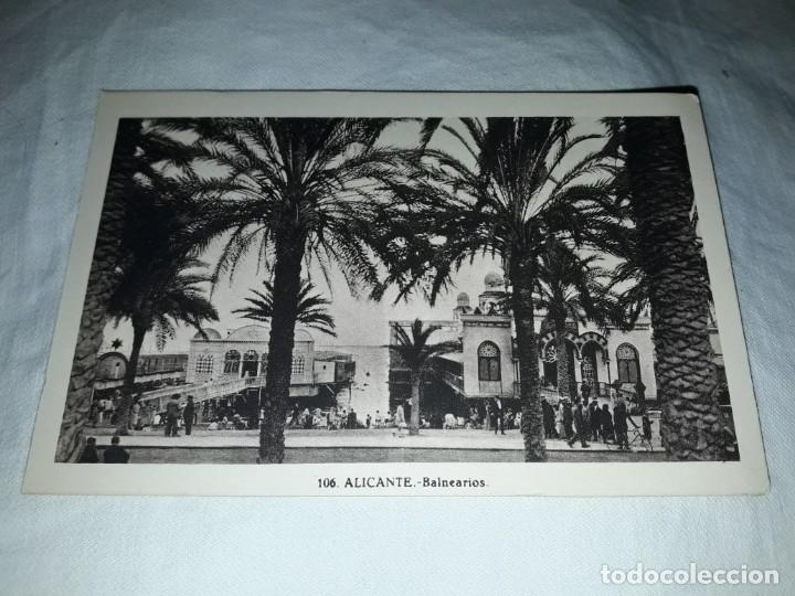 Postkarten: Antigua postal Alicantes Balnearios N&ordm; 106 L. Roisin sin circular