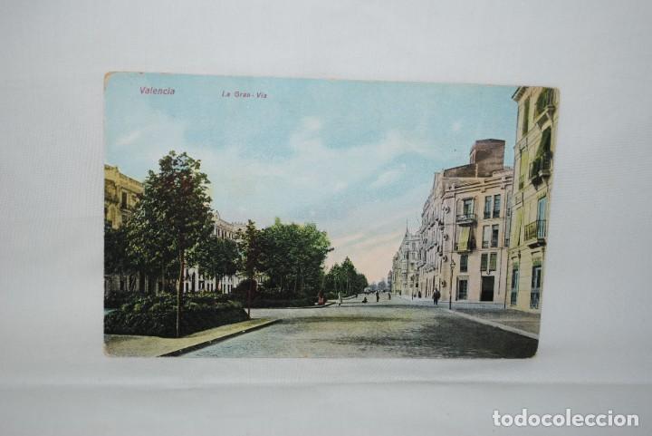 Postales: VALENCIA , LA GRAN VIA . - Foto 1