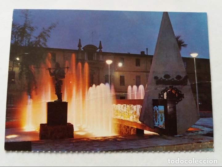 Postkarten: POSTAL - CASTELLON - PLAZA. FADRELL - FUENTE LUMINOSA 164 - S/C