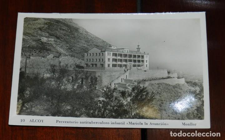 Postkarten: FOTO POSTAL DE ALCOY, ALICANTE, PREVENTORIO ANTITUBERCULOSO INFANTIL, MARIOLA LA ASUNCION, ED. MONLL