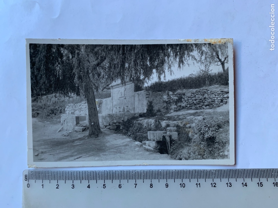 Postales: POSTAL. FUENTE DE VIVER. CASTELL&Oacute;N. FOT&Oacute;GRAFO?.