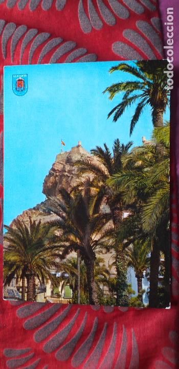 Postkarten: ALICANTE-V1- CASTILLO DE SANTA BARBARA Y CABEZA DEL MORO