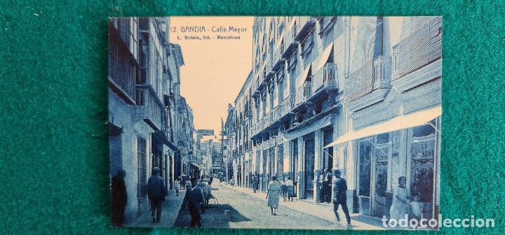 Cartoline: POSTAL GANDIA - CALLE MAYOR (FOTO L. ROISIN)