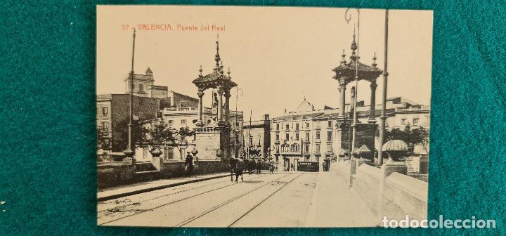 Cartoline: POSTAL VALENCIA (1920s) PUENTE DEL REAL (EDITOR THOMAS)
