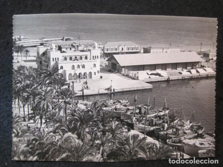 Postkarten: ALICANTE-PUERTO Y EXPLANADA-FOTO HUESCA-POSTAL ANTIGUA-(86.800)