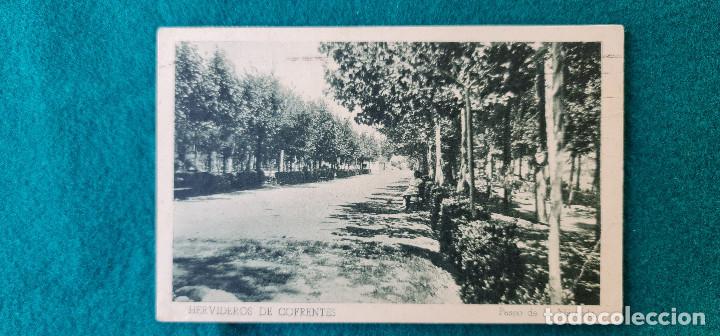 Postais: POSTAL HERVIDEROS DE COFRENTES - PASEO DE LA ALAMEDA