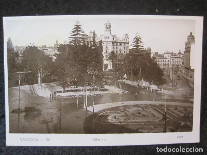 Postais: VALENCIA-GLORIETA-DURA FOTOGRAFICA-POSTAL ANTIGUA-(88.129)