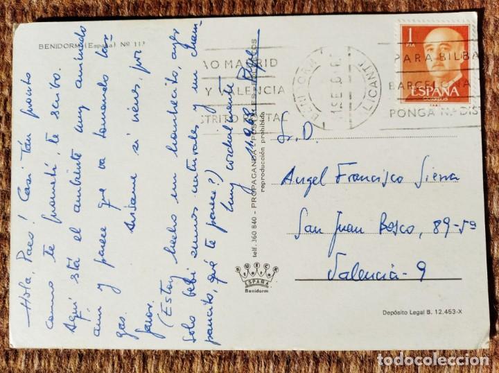 Postales: BENIDORM - ALICANTE - Foto 2