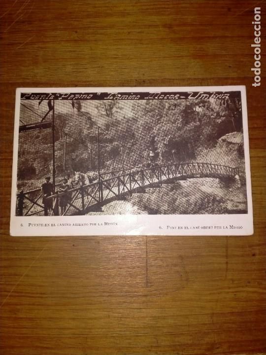 Postkarten: POSTAL PUENTE EN EL CAMINO ABIERTO POR LA MISION