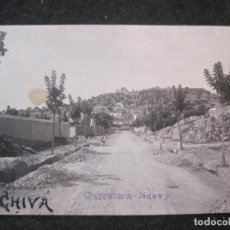 Postales: CHIVA-VALENCIA-CARRETERA NUEVA-FOTOGRAFICA R.GUILLEMINOT-POSTAL ANTIGUA-(89.361). Lote 315932413