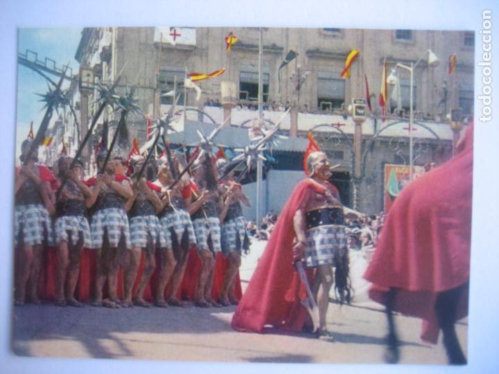 Postcards: Alcoy. San Jorge. Moros y Cristianos. 1962. Escuadra de Cristianos. Foto Vilaplana. Sin circular