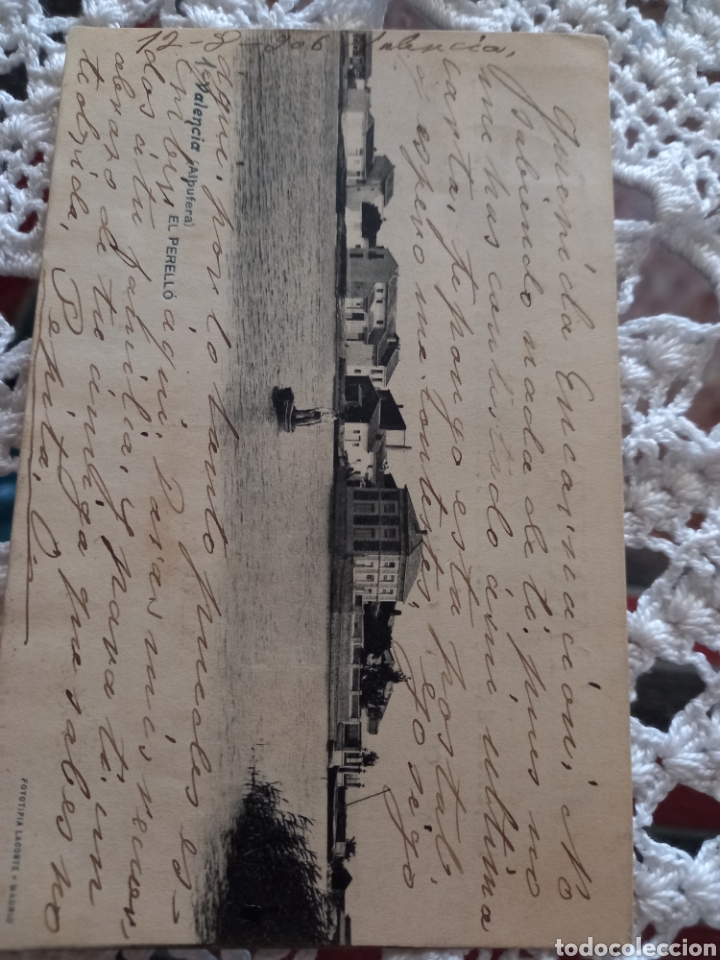 Postais: postal la albufera el perello 1906