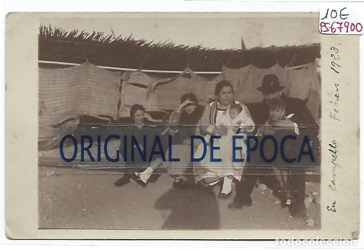Postais: (PS-67900)POSTAL FOTOGRAFICA DE CAMPELLO(ALICANTE)-VISITA FEBRERO 1923