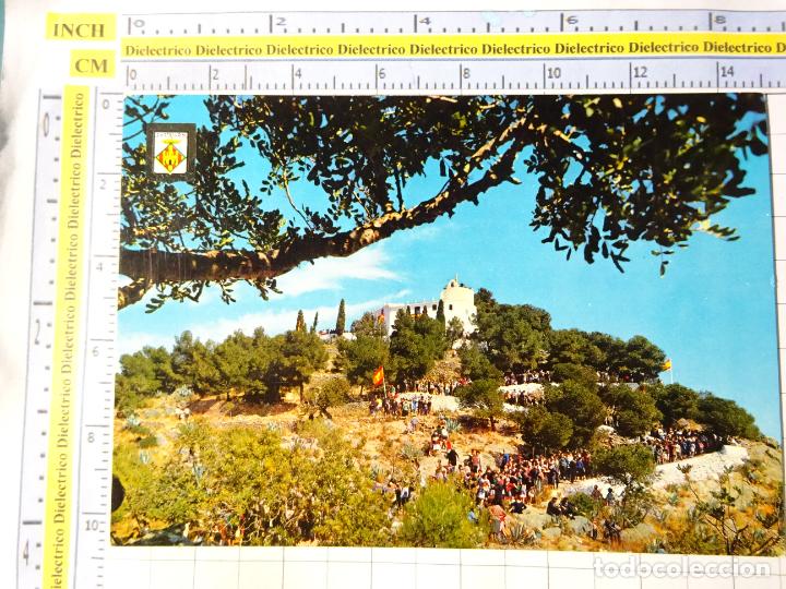 Postkarten: POSTAL DE CASTELL&Oacute;N DE LA PLANA. A&Ntilde;O 1963. ERMITORIO DE LA MAGDALENA ROMER&Iacute;A 16 ESCUDO ORO. 1534