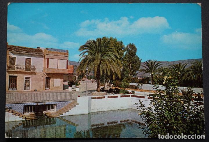 Cartes Postales: Simat de Valldigna, fuente grande postal circulada del a&ntilde;o 1971