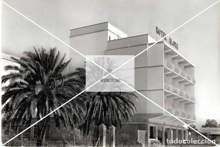 Cartoline: POSTAL ORIGINAL DEL HOTEL ALOHA EN BURRIANA