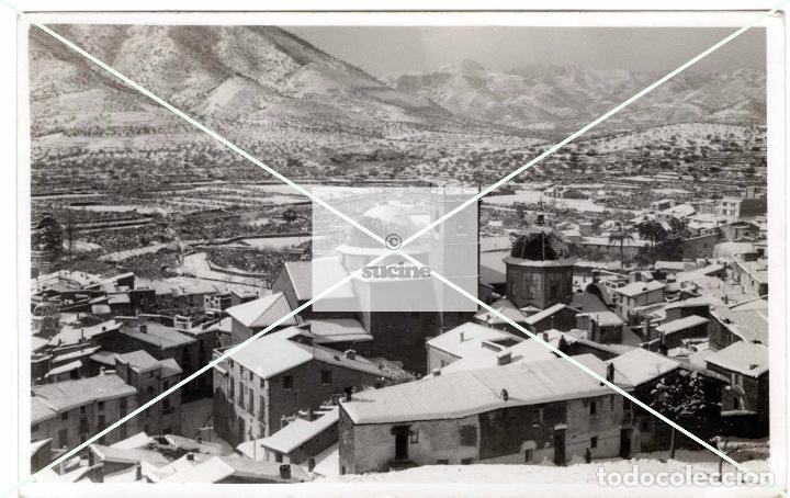 Cartoline: POSTAL ORIGINAL DE ONDA DURANTE UNA NEVADA