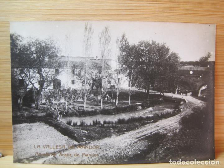 Postkarten: LA VALLESA DE MANDOR-ACUEDUCTO ARABE DE MANDOR-FOTOGRAFICA-POSTAL ANTIGUA-(91.724)