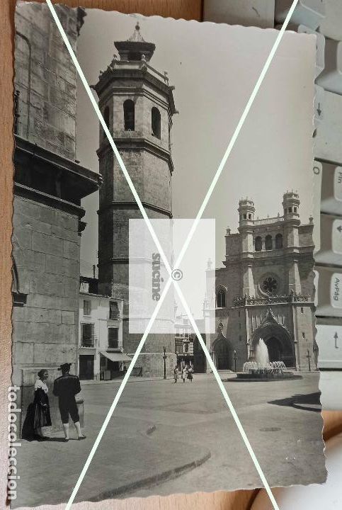 Cartoline: POSTAL ORIGINAL PLAZA MAYOR CASTELLON