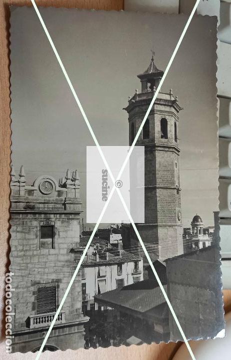 Cartoline: POSTAL ORIGINAL PLAZA MAYOR CASTELLON