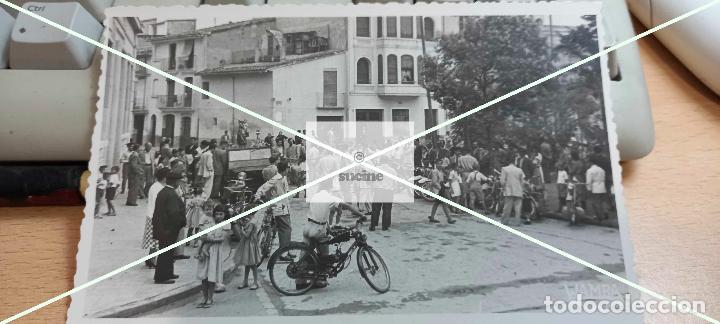 Postales: POSTAL FOTOGRAFICA ORIGINAL PROCESION EN HONOR A SAN CRISTOBAL EN PLAZA MARIA AGUSTINA CASTELLON