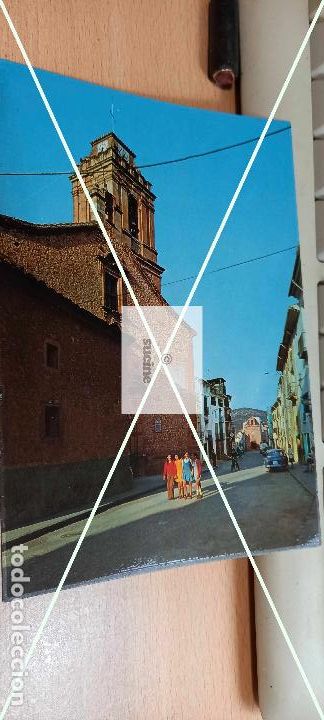 Cartes Postales: POSTAL ORIGINAL TORRE CAMPANARIO Y ERMITA SAN ROQUE ADZANETA CASTELLON