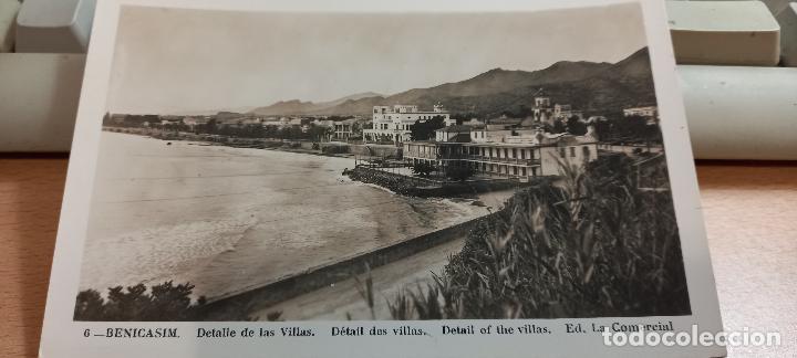 Postkarten: POSTAL ORIGINAL DE LAS VILLAS DE BENICASIM Y HOTEL VORAMAR