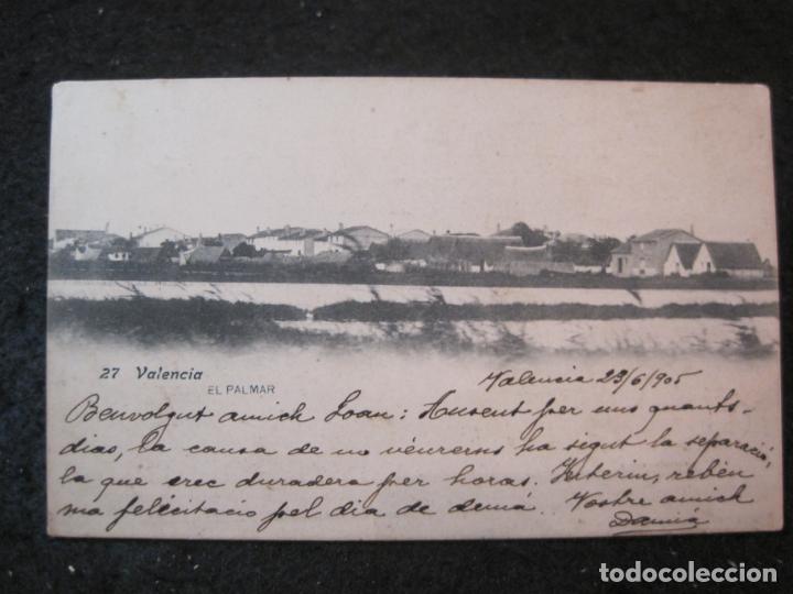 Postkarten: VALENCIA-EL PALMAR-REVERSO SIN DIVIDIR-POSTAL ANTIGA-(91.948)