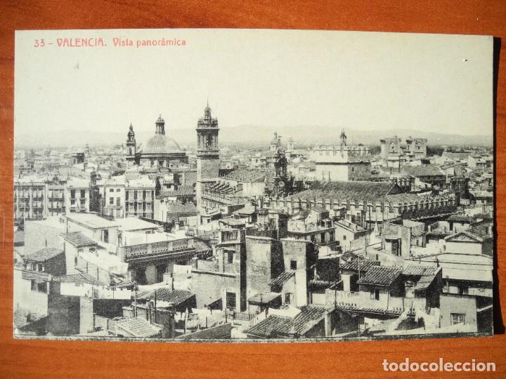 Postcards: Valencia. Vista panor&aacute;mica. n. 33 Fototipia Thomas 83