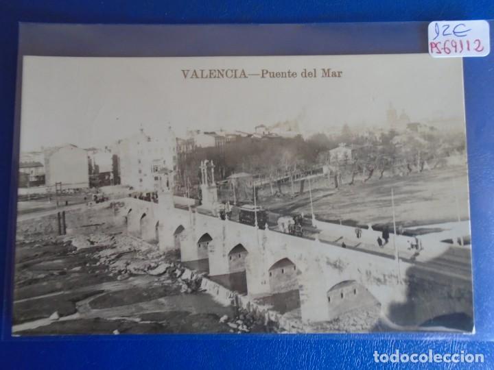 Postcards: (PS-69112)POSTAL FOTOGRAFICA DE VALENCIA-PUENTE DEL MAR
