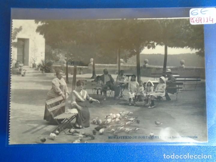 Postcards: (PS-69114)POSTAL FOTOGRAFICA DE MONASTERIO DE PORTA COELI-UNA HORA DE COMIDA