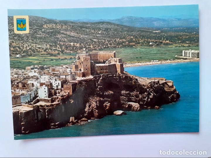 Postkarten: POSTAL - PE&Ntilde;&Iacute;SCOLA CASTELL&Oacute;N CASTILLO Y PLAYA - FISA 29 - S/C