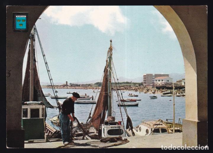 Postcards: Burriana. *Vista parcial del Puerto* Ed. Fisa n&ordm; 7. Circulada