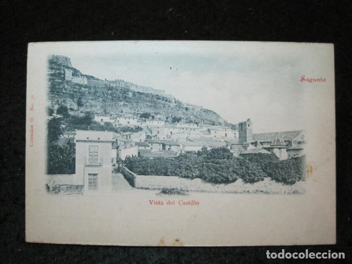 Postais: SAGUNTO-VISTA DEL CASTILLO-REVERSO SIN DIVIDIR-POSTAL ANTIGUA-(93.809)