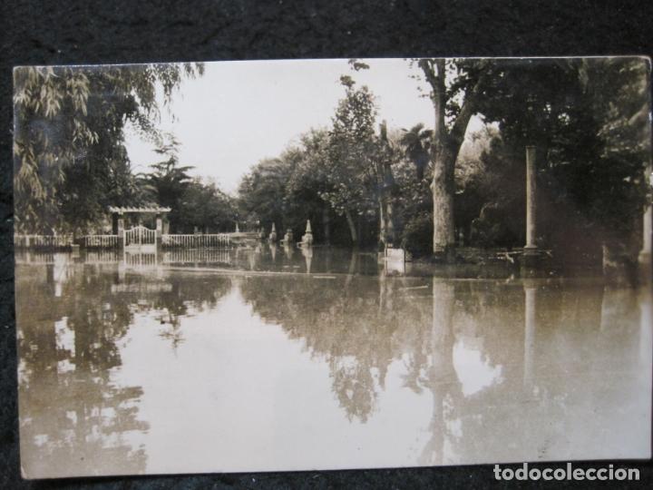 Postais: VALENCIA-INUNDACIONES (14-10-57)-JARDINES DEL REAL-JDP-POSTAL ANTIGUA-(93.942)