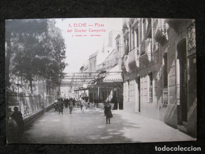 Postais: ELCHE-PLAZA DEL DOCTOR CAMPELLO-3-ROISIN-POSTAL ANTIGUA-(94.065)