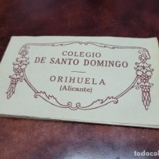 Postales: ANTIGUAS POSTALES COLEGIO SANTO DOMINGO ORIHUELA ALICANTE. Lote 343849253