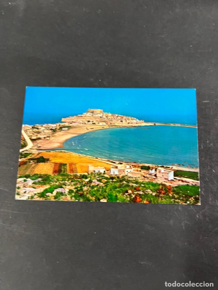 Postkarten: TARJETA POSTAL. CASTELLON. N&ordm; 6312.- PE&Ntilde;&Iacute;SCOLA. VISTA GENERAL. J. PUIG-FERRAN