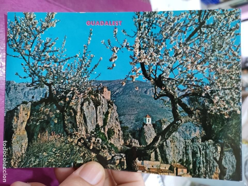 Postkarten: Postal CASTELL DE GUADALEST Alicante Almendro en Flor N 10 GALIANA S/C